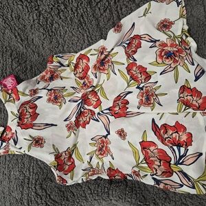 Floral Sleeveless Top